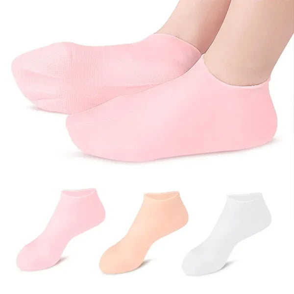 Silicone Moisturizing Socks Gel Heel Protect Socks