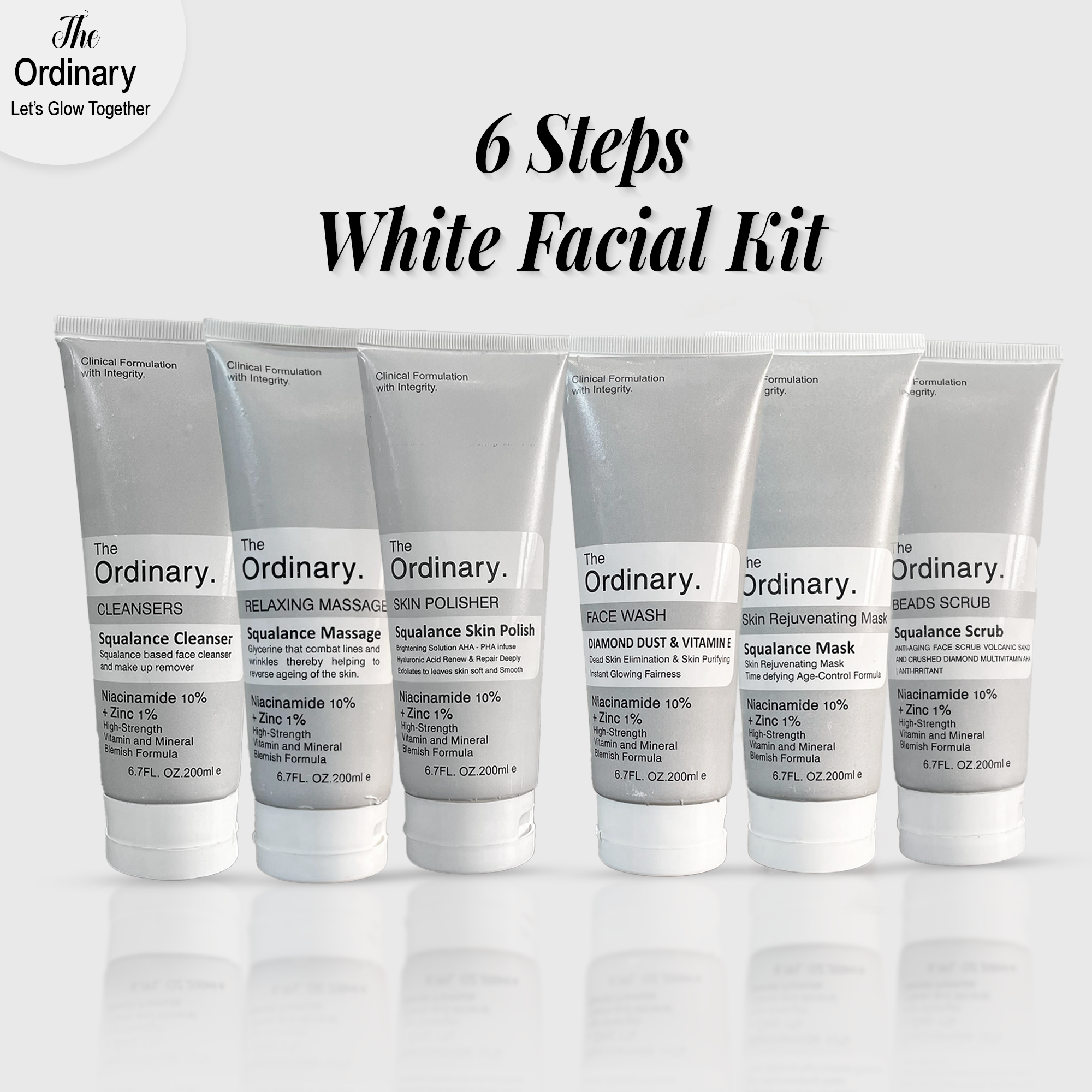 The Ordinary's Whitening Facial Kit for Clearer, Brighter Skin