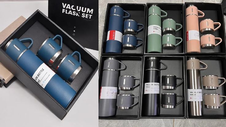 Vacuum Flask Bottle & Cup Stainless Steel Flask