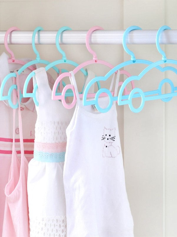 5 Car-Shaped Kids' Hangers