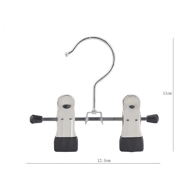 Durable Stainless Steel Clip Pants Hangers