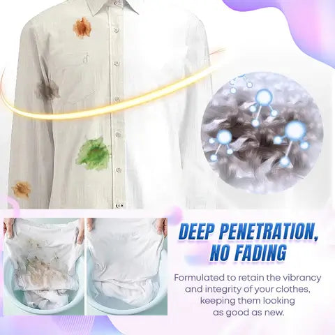 Powerful 100ml Laundry Stain Remover