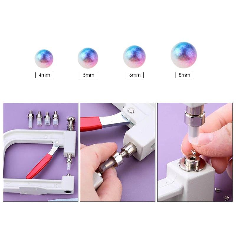 Pearl Setting Machine Manual Hand Press Beads