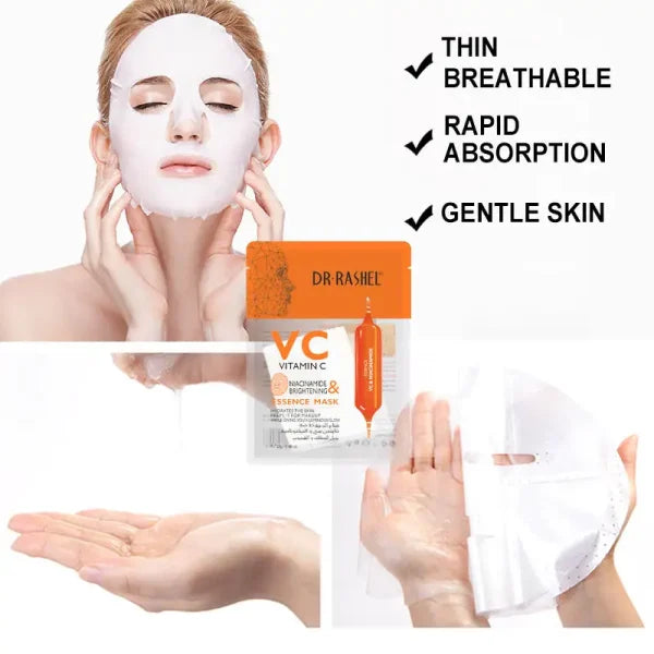 Dr Rashel VC Niacinamide Brightening Essence Mask