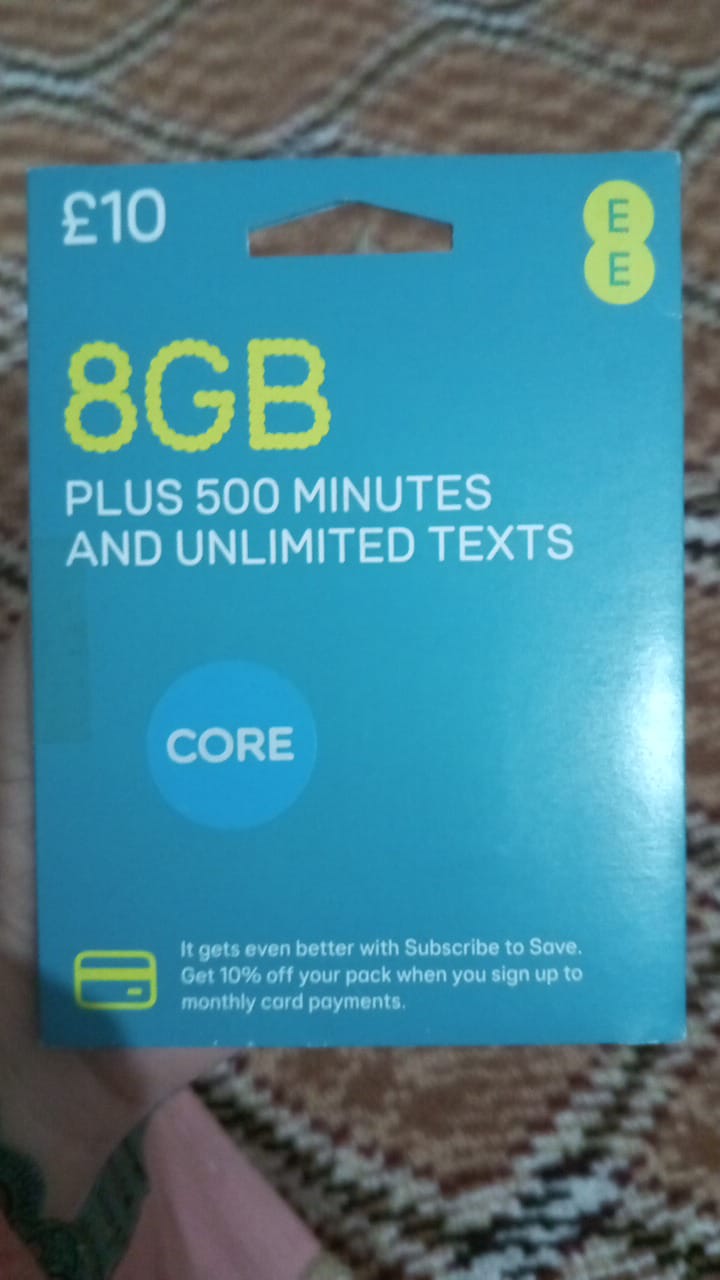 Lifetime guaranteed U.k sim for TikTok live, what'sap and other purposes
