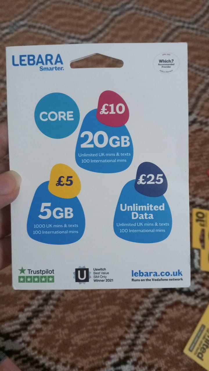 Lifetime guaranteed U.k sim for TikTok live, what'sap and other purposes