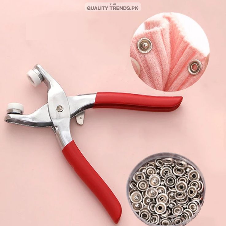 Tich Button Plier With Buttons (Steel 🔗)