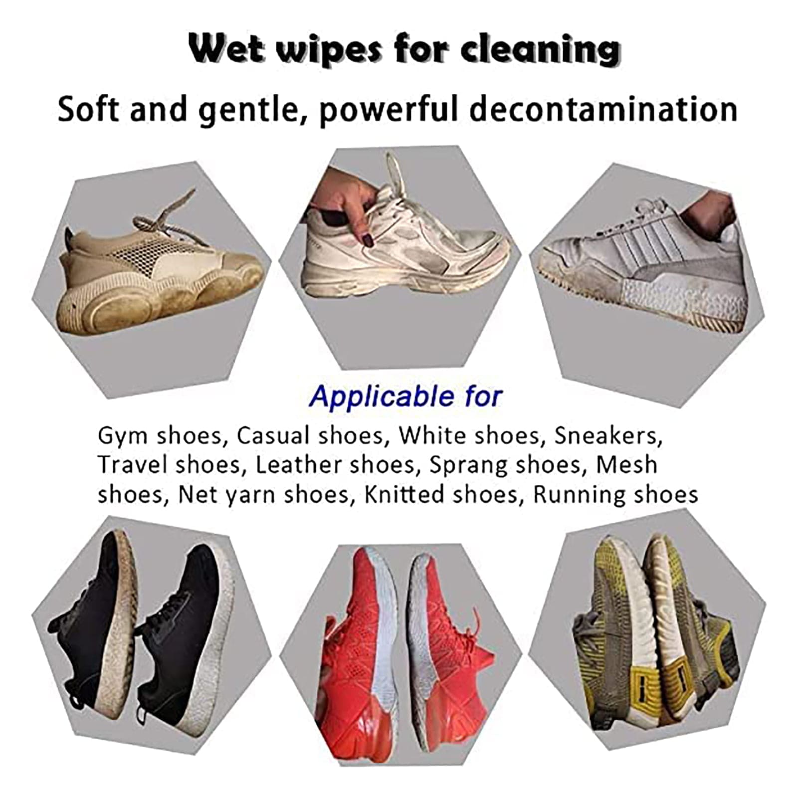 Instant Shoe Cleaning Wipes