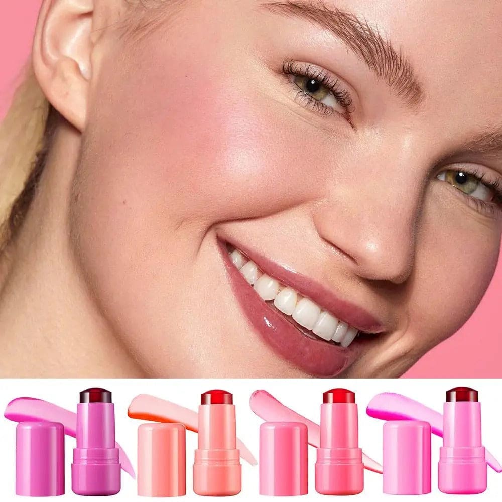 Water Jelly Lip Tint + Cheek Blush Stain