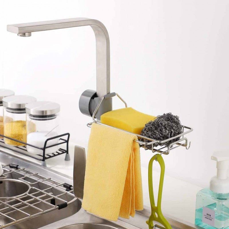 Stainless Steel Sink Sponge Holder