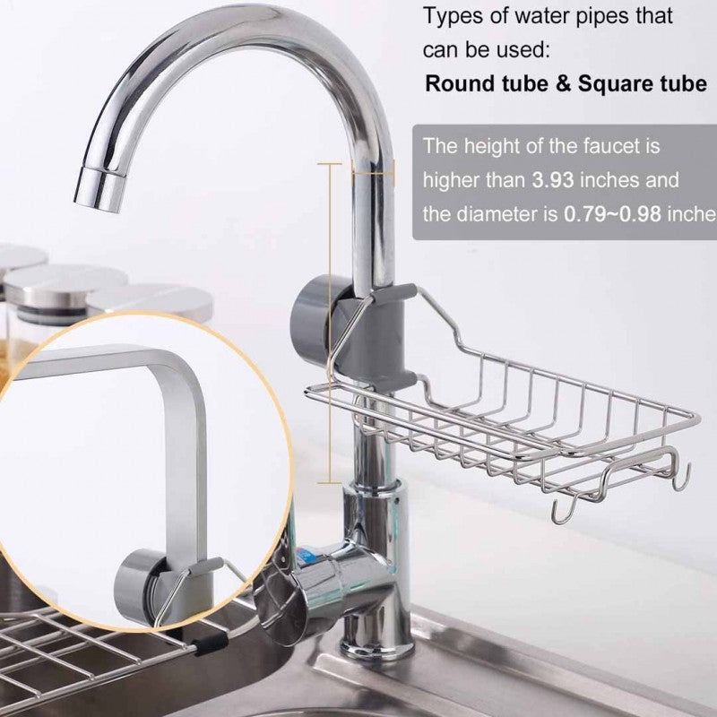 Stainless Steel Sink Sponge Holder