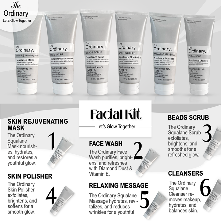The Ordinary's Whitening Facial Kit for Clearer, Brighter Skin